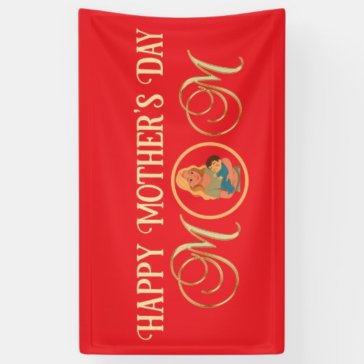 Muttertagsbanner Banner (Vertikal)