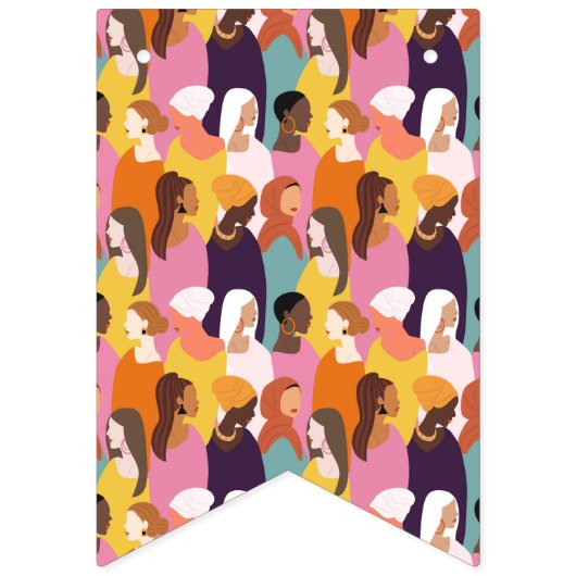 Muttertagsbanner Wimpelkette (Dritte Fahne)