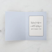 Muttertagsbären Feiertagskarte (Innenseite)