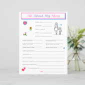 Muttertagsbesprechung Print (Stehend Vorderseite)