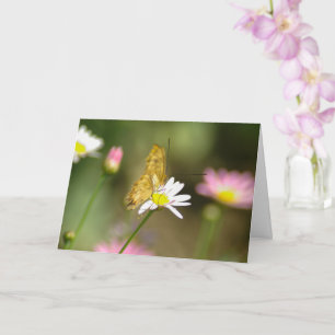 Muttertagsblume Butterfly Jeden Anlaß Karte