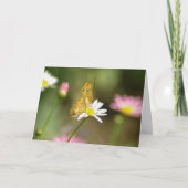 Muttertagsblume Butterfly Jeden Anlaß Karte (Vorderseite)