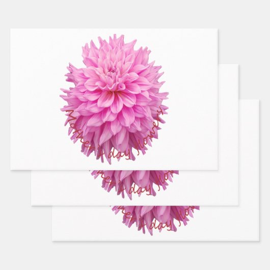 Muttertagsblumen Geschenkpapier Set (Set)