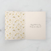 Muttertagsblumen Karte (Innenseite)