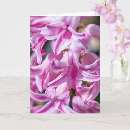 Muttertagsblut mit Gedicht individuell anpassbar Karte (Orchidee)