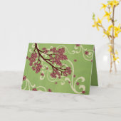 Muttertagsblüten Karte (Gelbe Blume)