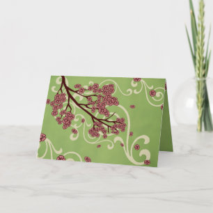 Muttertagsblüten Karte