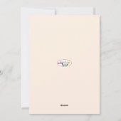 Muttertagsbukett von Blume Feiertagskarte (Rückseite)