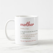 Muttertagsdefinition-Wildblumen Tasse (Links)