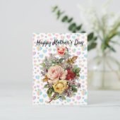 Muttertagsdesign Florenz Elegante Postkarte (Stehend Vorderseite)