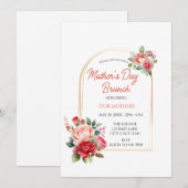 Muttertagsessen Einladung (Vorne/Hinten)