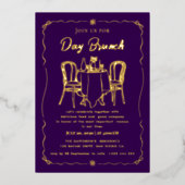 Muttertagsessen Folieneinladung (Vorderseite)