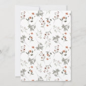 Muttertagsessen | WILDBLUME Einladung (Rückseite)