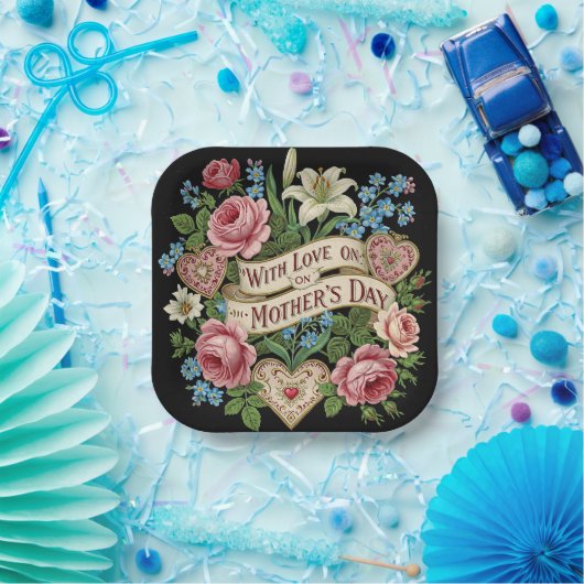 Muttertagsfeier Pappteller (Party)