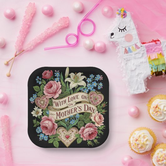 Muttertagsfeier Pappteller (Party)