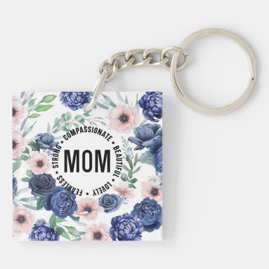 Muttertagsfeier Schlüsselanhänger (Rückseite)