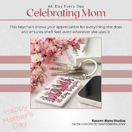 Muttertagsfeier Schlüsselanhänger