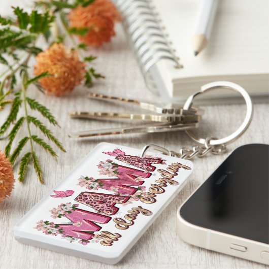 Muttertagsfeier Schlüsselanhänger (Vorderseite rechts)