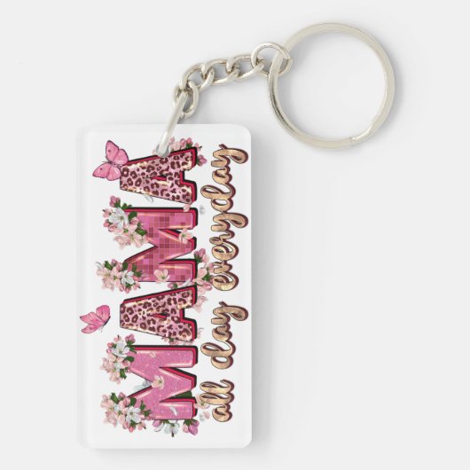 Muttertagsfeier Schlüsselanhänger (Rückseite)