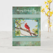 Muttertagsfisch Karte (Gelbe Blume)