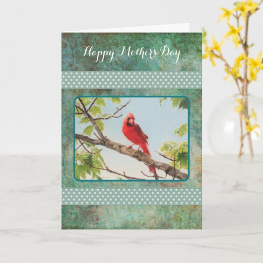 Muttertagsfisch Karte (Gelbe Blume)