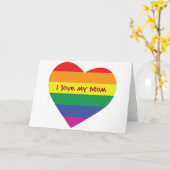 Muttertagsfisch Karte (Gelbe Blume)