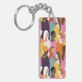 Muttertagsfisch Schlüsselanhänger (Vorderseite links)