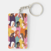 Muttertagsfisch Schlüsselanhänger (Rückseite)