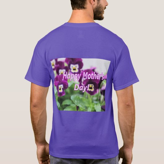 Muttertagsfisch T-Shirt (Rückseite)