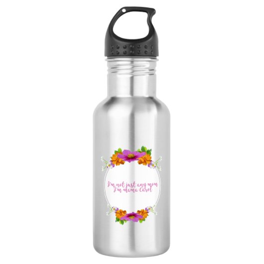 Muttertagsflasche Edelstahlflasche (Vorderseite)