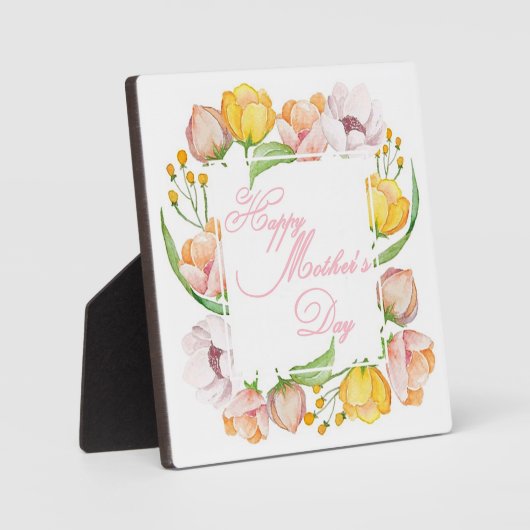 Muttertagsflora Fotoplatte (Vorderseite)