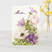 Muttertagsfloral Karte (Gelbe Blume)