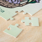 Muttertagsflorales Foto Puzzle (Seite)