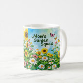 Muttertagsflorengartenplatz Kaffeetasse (VorderseiteRechts)