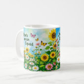 Muttertagsflorengartenplatz Kaffeetasse (Vorderseite Links)