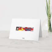 Muttertagsfox mit Erdbeeren und Garten Karte (Rückseite)