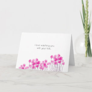 Muttertagsfreund I-Liebe schauen II Karte