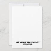 Muttertagsfrühstück Feiertagskarte (Rückseite)