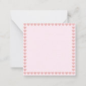 Muttertagsfüchse Mitteilungskarte (Rückseite)