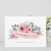 Muttertagsgebäck/Grußkarte Feiertagskarte (Stehend Vorderseite)