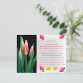 Muttertagsgebet Postkarte (Stehend Vorderseite)