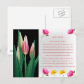 Muttertagsgebet Postkarte (Vorne/Hinten)