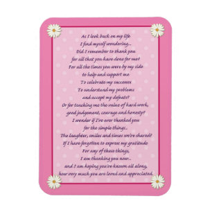 Muttertagsgedicht Magnet