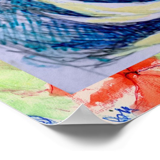 Muttertagsgedicht Poster (Ecke)