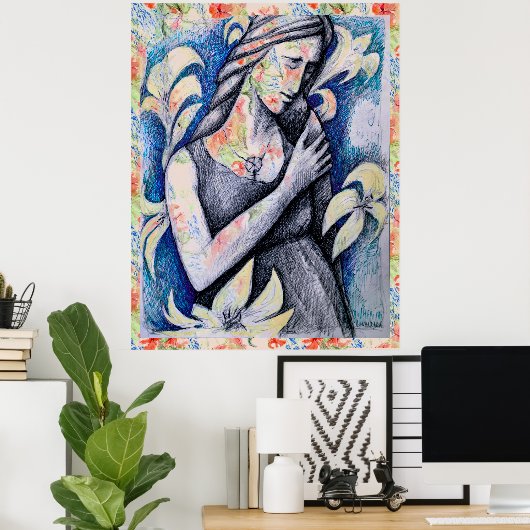 Muttertagsgedicht Poster (Heimbüro)