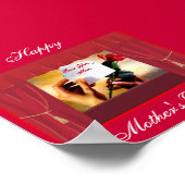 Muttertagsgedicht Poster (Ecke)