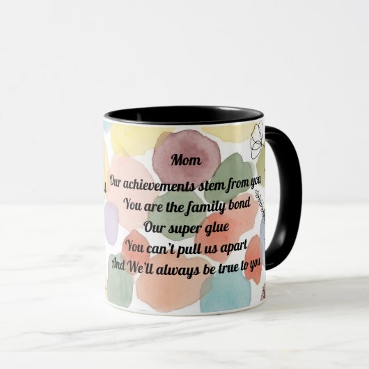 Muttertagsgedicht Tasse (VorderseiteRechts)