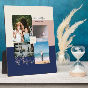 Muttertagsgeschenk Beste Mama je Fotomaterial Fotoplatte