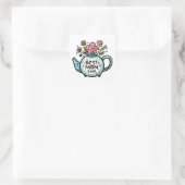 Muttertagsgeschenk | Beste Mama je Quadratischer Aufkleber (Tasche)