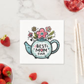Muttertagsgeschenk | Beste Mama je Serviette (Beispiel)